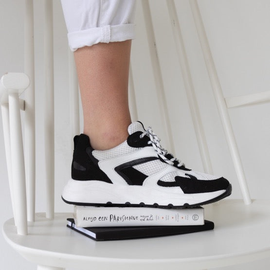 Juul & Belle Sneaker Amalfi  White/ black