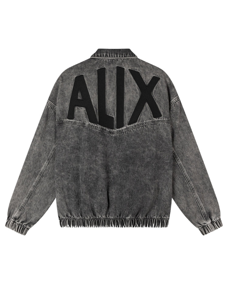 Alix the Label Denim Alix Embroiderie Jacket