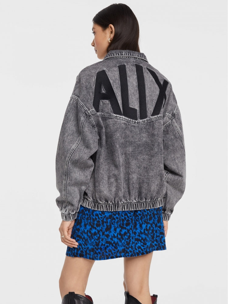 Alix the Label Denim Alix Embroiderie Jacket