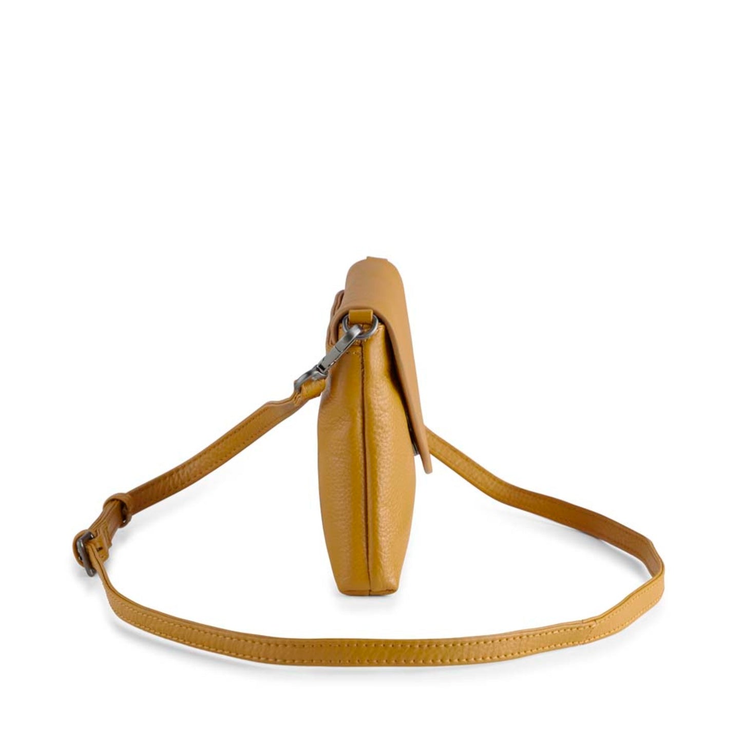 De Jenny Crossbody Bag in de kleur Grain (Amber kleur) is onze klassieker maar dan in een frisse gele kleur. De schoudertas is te koop in de winkel van Bij Saar Thuis Haarlem