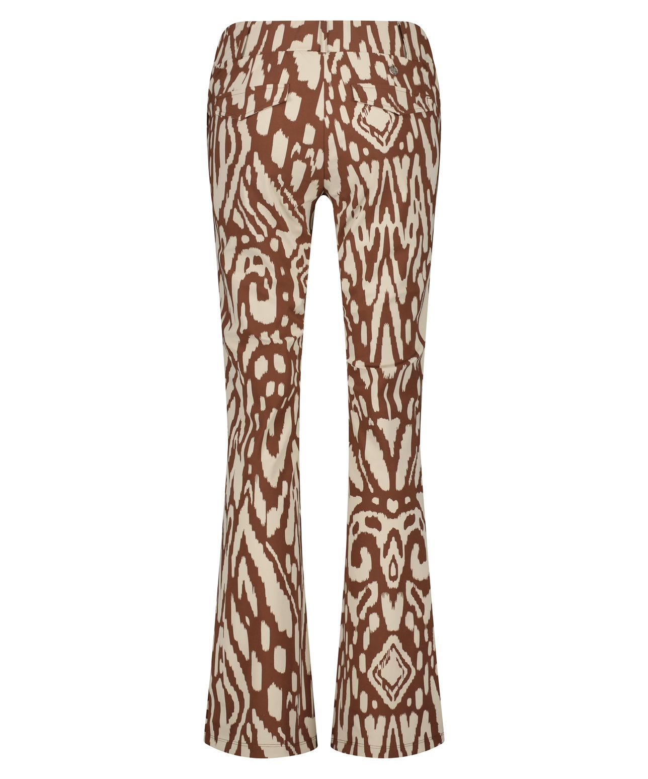 Lady Day Poppy Coco Java Flared Trouser