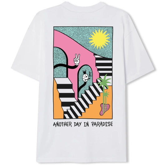 On Vacation Another day in Paradise t-shirt  White