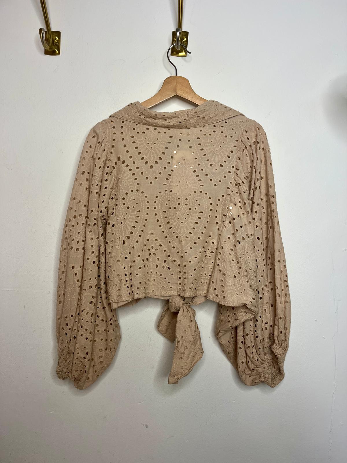 Sophie & Me Blouse Broderie Sand