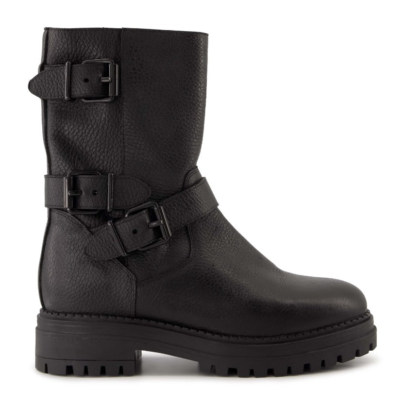 Juul & Belle Boot Biker  Black