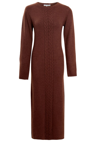 NATIVE YOUTH Adley Knitted Midi Dress