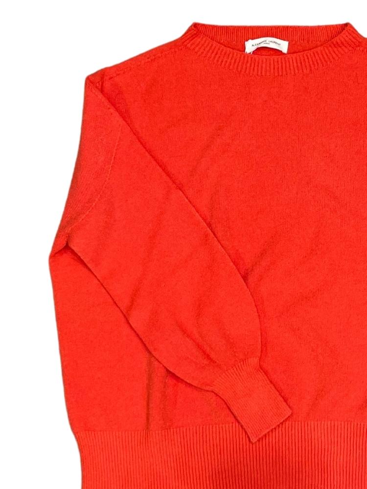 Alexandre Laurent Knitted Viscose New Orange