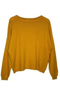 Alexandre Laurent Knitted viscose sweater 35 Oker