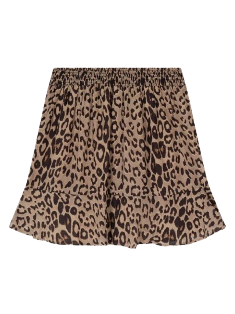 Alix the Label Animal Ruffle Skirt