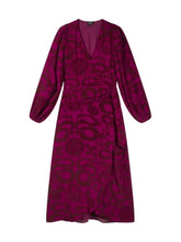 Afbeelding in Gallery-weergave laden, Alix the Label Dragon Long Wrap Dress
