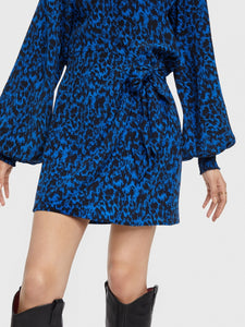 Alix the Label Sketchy Animal Dress with Knot