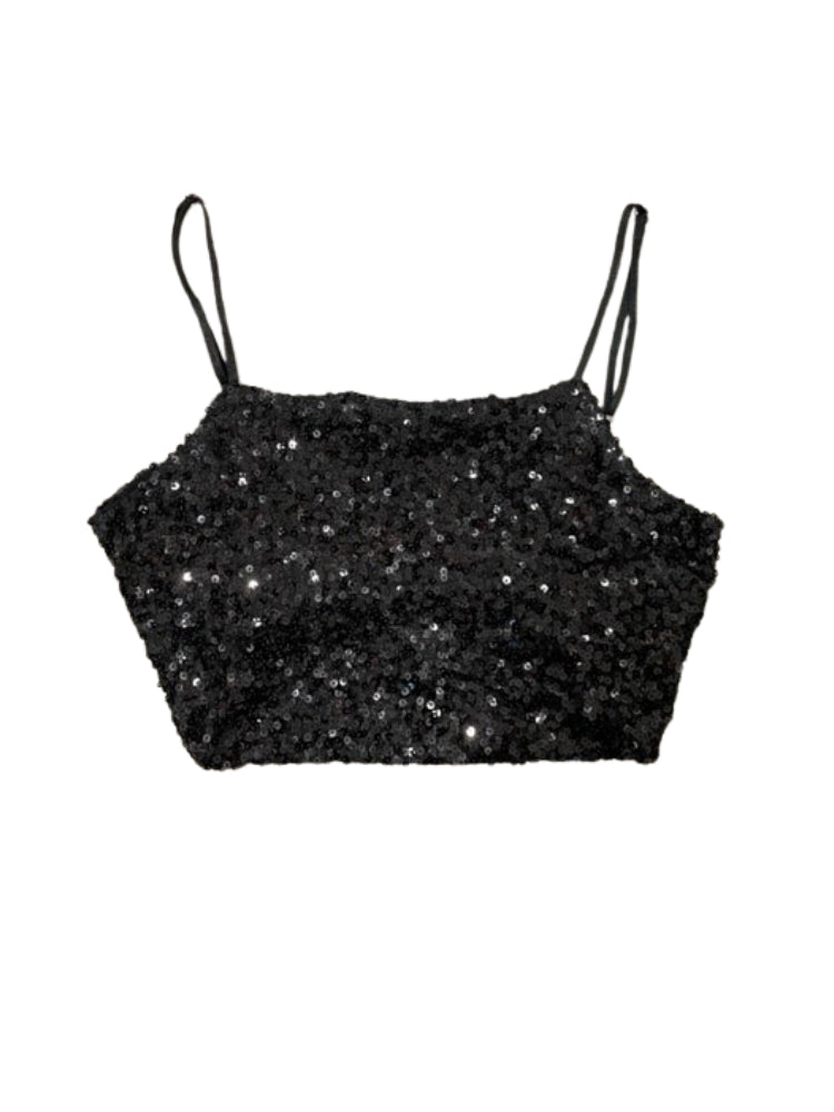 Ambika Crop Top Paillet