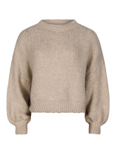 Afbeelding in Gallery-weergave laden, Ambika Knitted Sweater Glitter Beige

