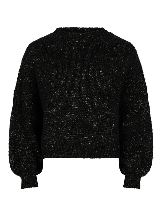 Ambika Knitted Sweater Glitter Black