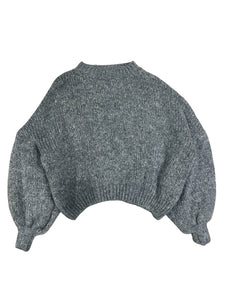 Ambika Knitted Sweater Glitter Grey