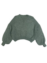 Afbeelding in Gallery-weergave laden, Ambika Knitted Sweater Glitter olijfgroen
