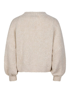 Ambika Knitted Sweater Glitter wit