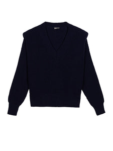 An`ge Lesanta knitted sweater Noir