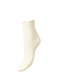 Becksöndergaard Olga crochet sock 001 White