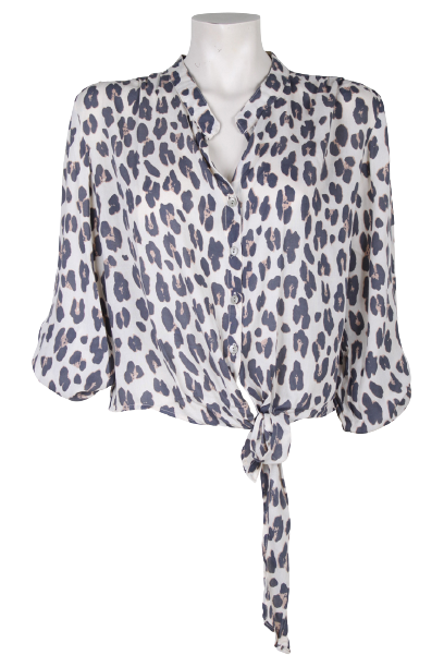 Bindi Ayana Blouse  0418 Leopard S