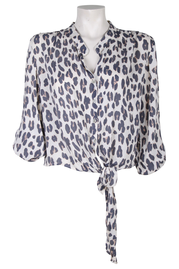 Bindi Ayana Blouse  0418 Leopard S