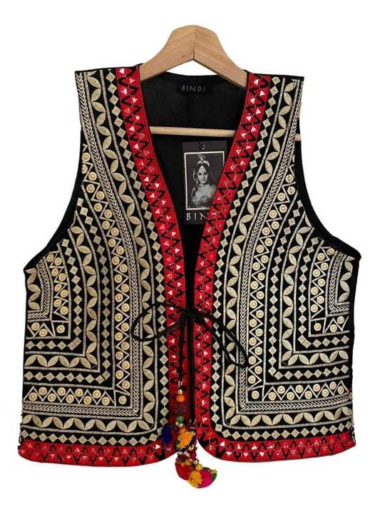 Bindi Boho Gilet Cream