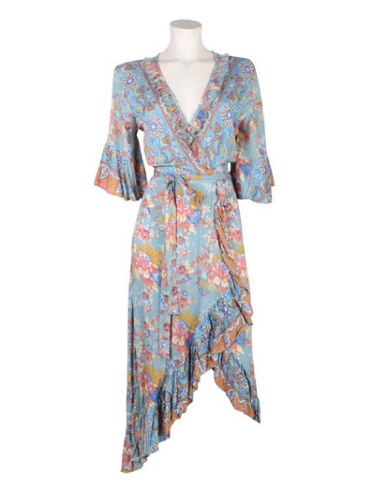 Bindi Ibiza Dress Janger Grey