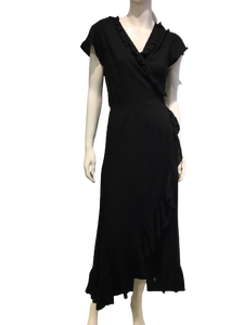 Bindi Wrap Dress Uni 0020 Black