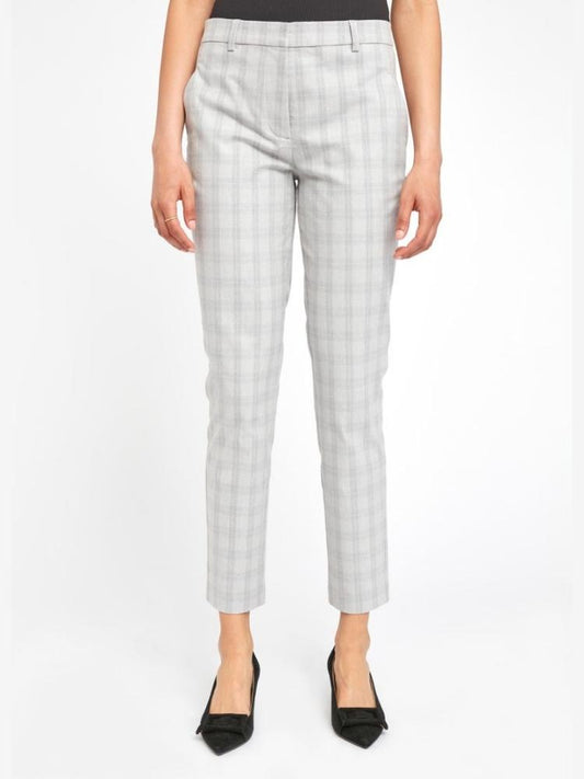 Five Units Kylie Crop 734 Soft Grey Check