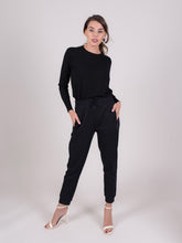 Afbeelding in Gallery-weergave laden, The Clothed Miami viscose LS Black
