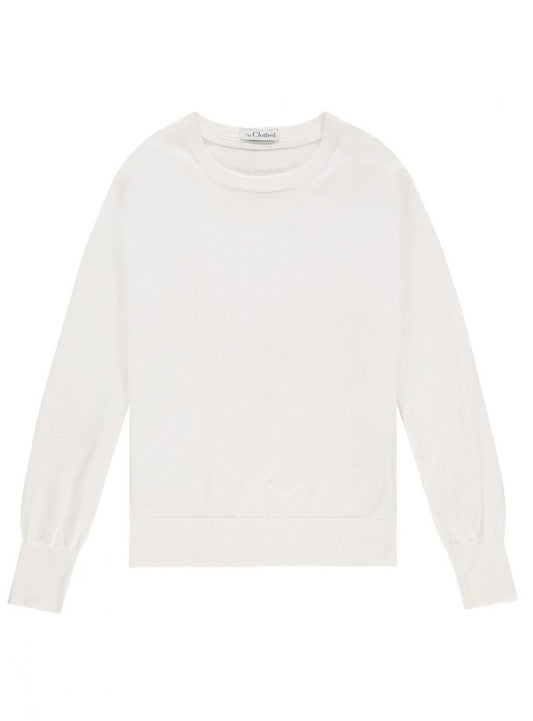 The Clothed Miami viscose LS Off white