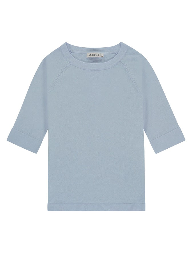 The Clothed Moscow top viscose Light Blue