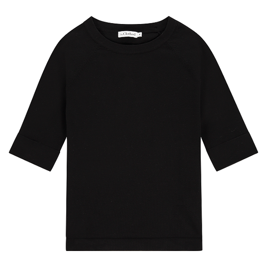 The Clothed Moscow top viscose Black