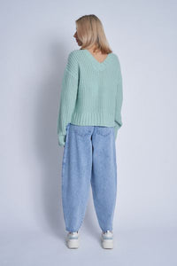 Native Youth Chunky knitted jumper