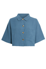 Afbeelding in Gallery-weergave laden, Native Youth Cropped boxy blouse
