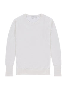 The Clothed Barcelona Merino Pull Off white