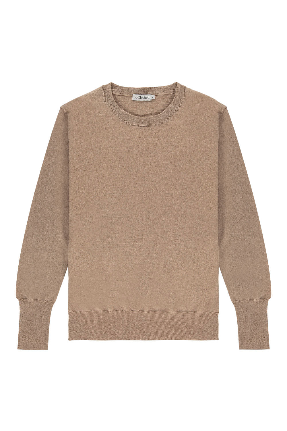 The Clothed Barcelona Merino Pull Sand