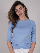 Afbeelding in Gallery-weergave laden, The Clothed Moscow top viscose Chambray Blue

