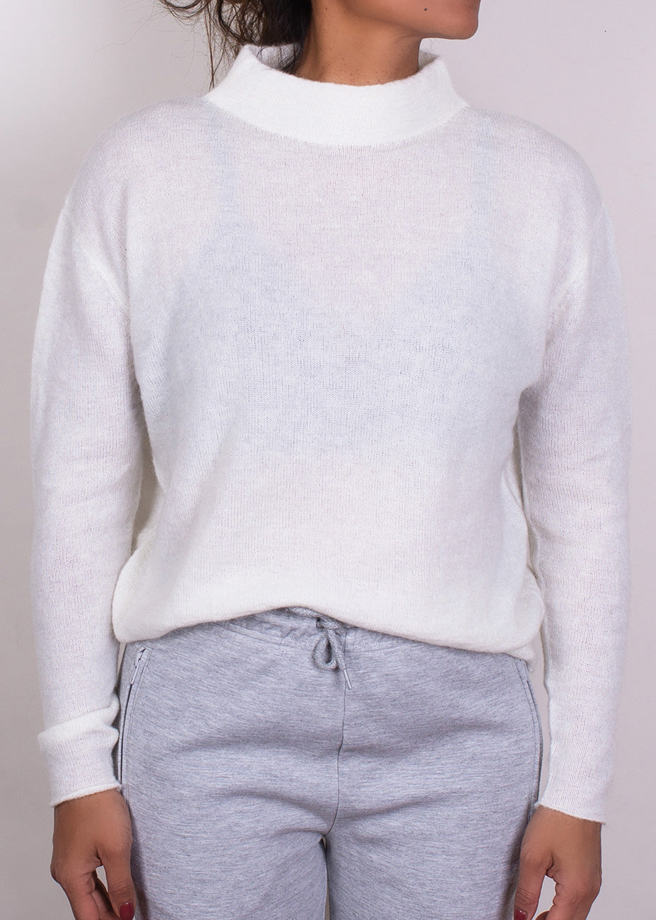 The Clothed Portland knitted turtle neck Off white
