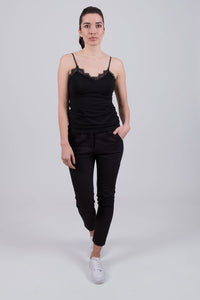 The Clothed Top Los Angeles Black