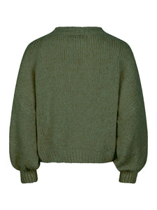 Ambika Knitted Sweater Glitter Army
