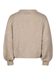 Ambika Knitted Sweater Glitter Beige